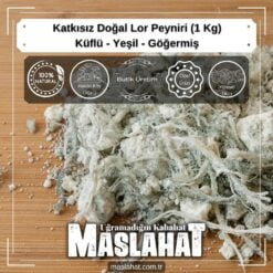 Katkısız Doğal Lor Peyniri (1 Kg) - Küflü - Yeşil - Göğermiş-2