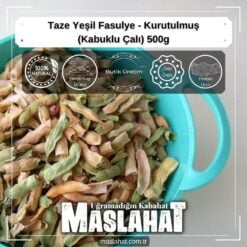 Taze Yeşil Fasulye - Kurutulmuş (Kabuklu Çalı) 500g-2
